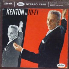Stan Kenton Stan Kenton In Hi-fi Capitol Stereo ( 2 ) Reel To Reel Tape 0