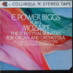 Mozart E. Power Biggs Plays Mozart: The 17 Festival Sonatas For Organ And Orchestra Columbia Stereo ( 2 ) Reel To Reel Tape 0