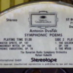 Dvorak Symphonic Poems Deutsche Grammophon Stereo ( 2 ) Reel To Reel Tape 0
