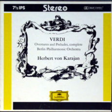 Verdi Overtures And Preludes Deutsche Grammophon Stereo ( 2 ) Reel To Reel Tape 0