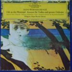 Henze Violin Concerto; Ode To The West Wind Deutsche Grammophon Stereo ( 2 ) Reel To Reel Tape 0