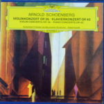 Schoenberg Violin Concerto, Op.36; Piano Concerto, Op.42 Deutsche Grammophon Stereo ( 2 ) Reel To Reel Tape 0