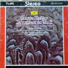 Mahler Symphony No.2 Deutsche Grammophon Stereo ( 2 ) Reel To Reel Tape 0