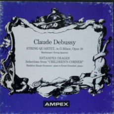 Debussy String Quartet In G Minor, Op.10 Ampex Stereo ( 2 ) Reel To Reel Tape 0
