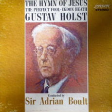 Holst The Perfect Fool; The Hymn Of Jesus; Egdon Heath London Stereo ( 2 ) Reel To Reel Tape 0