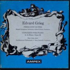 Grieg Peer Gynt Suites Ampex Stereo ( 2 ) Reel To Reel Tape 0