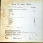 J.s Bach Bach At Cooper Union Direct-to-tape Recording Co. Stereo ( 2 ) Reel To Reel Tape 0