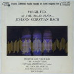 Bach, J.s Virgil Fox At The Organ Plays Johann Sebastian Bach Command Stereo ( 2 ) Reel To Reel Tape 0
