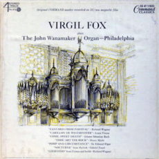 Wagner Virgil Fox Plays The Wanamaker Grand Court Organ Command Stereo ( 2 ) Reel To Reel Tape 0