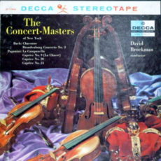 J.s Bach The Concert Masters Of New York Decca Stereo ( 2 ) Reel To Reel Tape 0