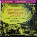 Bach, J.s Sylvia Marlowe Plays Back Harpsichord Concertos Decca Stereo ( 2 ) Reel To Reel Tape 0