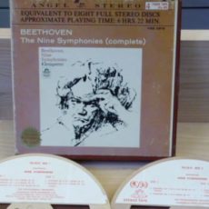Beethoven The Nine Symphonies: Complete Emi/angel Usa Stereo ( 2 ) Reel To Reel Tape 0