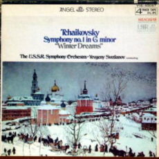 Tchaikovsky Symphony No.1 In G Minor Op.13 “winter Dreams” Yevgeny Sbetlanov Angel Stereo ( 2 ) Reel To Reel Tape 0