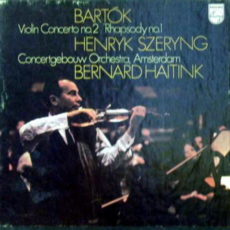 Bartok Violin Concerto No. 2/rhapsodynal Philips Stereo ( 2 ) Reel To Reel Tape 0