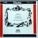 Schubert Schubert / Tchaikovsky Quintet Rca Stereo ( 2 ) Reel To Reel Tape 0