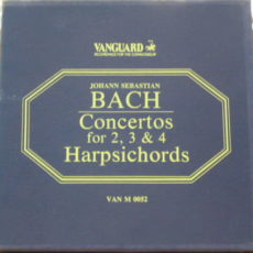 J.s Bach Bach  Concertos For Two, Three And Four Harpsichords Barclay Crocker Stereo ( 2 ) Reel To Reel Tape 0
