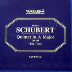 Schubert Schubert Quintet In A Major  “the Trout” Barclay Crocker Stereo ( 2 ) Reel To Reel Tape 0