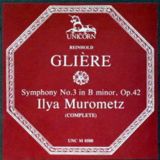 Gliere Reinhold Gliere  Symphony #3 “ilya Murometz” (complete) Barclay Crocker Stereo ( 2 ) Reel To Reel Tape 0