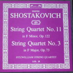 Shostakovich Shostakovich  String Quartets #3 And #11 Barclay Crocker Stereo ( 2 ) Reel To Reel Tape 0