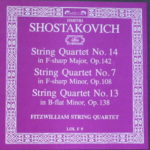 Shostakovich Shostakovich  String Quartets #7, 13 & 14 Barclay Crocker Stereo ( 2 ) Reel To Reel Tape 0