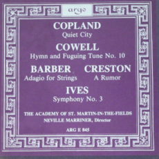 Copland Quiet City Barclay Crocker Stereo ( 2 ) Reel To Reel Tape 0
