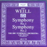 Weill Kurt Weill  Symphonies #1 And #2 Barclay Crocker Stereo ( 2 ) Reel To Reel Tape 0