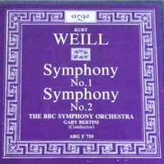 Weill Kurt Weill  Symphonies #1 And #2 Barclay Crocker Stereo ( 2 ) Reel To Reel Tape 0