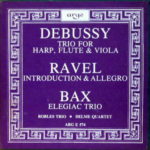 Debussy  Bax Elegiac Trio Barclay Crocker Stereo ( 2 ) Reel To Reel Tape 0