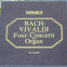 J.s Bach Vivaldi  Four Concerti For Organ Barclay Crocker Stereo ( 2 ) Reel To Reel Tape 0