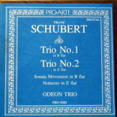 Schubert Schubert Trio #1 &  #2 Barclay Crocker Stereo ( 2 ) Reel To Reel Tape 0