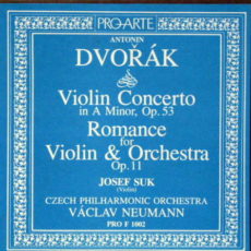 Dvorak Dvorak  Violin Concerto Op. 53, Romance For Violin And Orchestra Op. 11 Barclay Crocker Stereo ( 2 ) Reel To Reel Tape 0