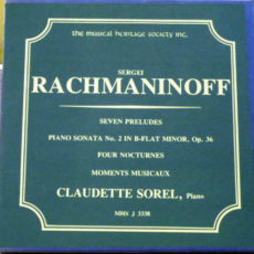 Rachmaninov Sonata #2 Barclay Crocker Stereo ( 2 ) Reel To Reel Tape 0