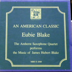Blake, Eubie Music Of James Hubert Blake Barclay Crocker Stereo ( 2 ) Reel To Reel Tape 0