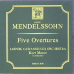 Mendelssohn Mendelssohn  Five Overtures Barclay Crocker Stereo ( 2 ) Reel To Reel Tape 0