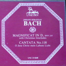 J.s Bach Bach Magnificat In D, Cantata #118 Barclay Crocker Stereo ( 2 ) Reel To Reel Tape 0