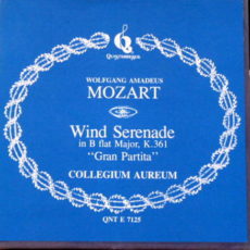 Mozart Mozart Wind Serenade, Gran Partita Barclay Crocker Stereo ( 2 ) Reel To Reel Tape 0