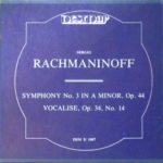 Rachmaninov Rachmaninoff  Symphony #3, Vocalise Barclay Crocker Stereo ( 2 ) Reel To Reel Tape 0