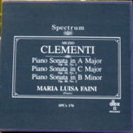 Clementi Clementi Three Piano Sonatas ( Dbx Only) Barclay Crocker Stereo ( 2 ) Reel To Reel Tape 0