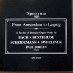 J.s Bach From Amsterdam To Leipzig  A Recital Of Baroque Organ Works By Bach, Buxtehude, Scheidemann & Sweelinck Windfall Stereo ( 2 ) Reel To Reel Tape 0