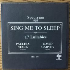 Stark & Garvey Sing Me To Sleep (lullabies)  Barclay Crocker Stereo ( 2 ) Reel To Reel Tape 0