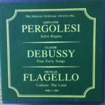 Pergolesi Debussy Four Early Songs Barclay Crocker Stereo ( 2 ) Reel To Reel Tape 0