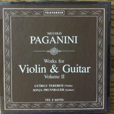 Paganini Works For Violin & Guitar Vol 2 Barclay Crocker Stereo ( 2 ) Reel To Reel Tape 0