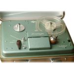 Stancil-hoffman Minitape M8 Mono - Full Track 1/2 Rec/pb Reel To Reel Tape Recorder 1