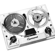 Garrard Battery Portable Deck Mono - Full Track 1/4 Rec/pb Reel To Reel Tape Recorder 0
