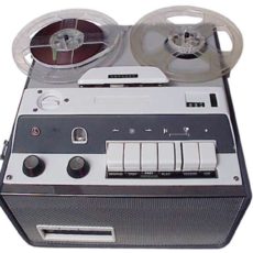 Concord 220 Mono - Full Track 1/2 Rec/pb Reel To Reel Tape Recorder 0