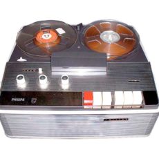 Philips El 3548 Mono - Full Track 1/4 Rec/pb Reel To Reel Tape Recorder 0