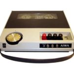 Aiwa Tp-708 Mono - Dual Track 1/2 Rec/pb Reel To Reel Tape Recorder 2