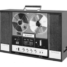 Sharp Rd-707 Stereo 1/4 Rec/pb Reel To Reel Tape Recorder 0