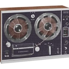 Concord Mkiii Stereo 1/4 Rec/pb+1/2pb Reel To Reel Tape Recorder 0