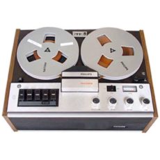 Philips N4038 Mono - Full Track 1/4 Rec/pb Reel To Reel Tape Recorder 0